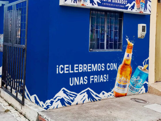 Fachada  Cerveza Andina